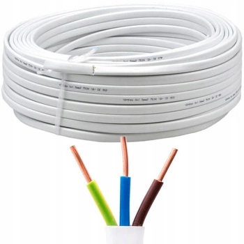 PRZEWÓD KABEL PŁASKI YDYP 3x1,5 450/750V 1MB