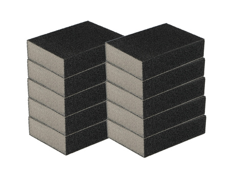 GĄBKA ŚCIERNA 100x70x25MM P60 1 SZT.